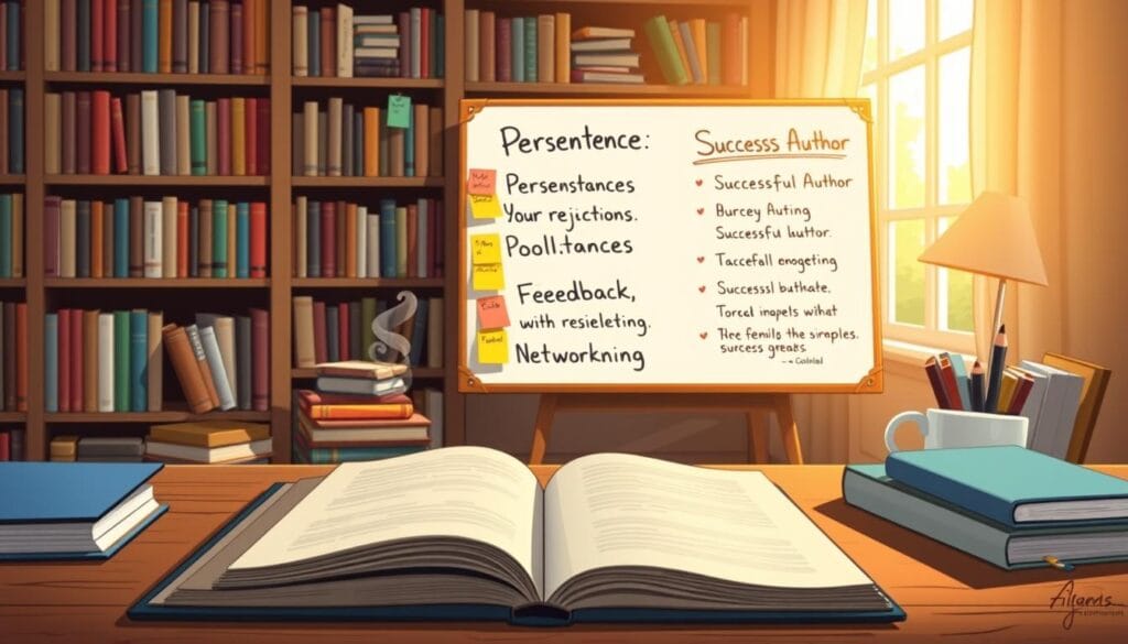 Author resilience strategies data