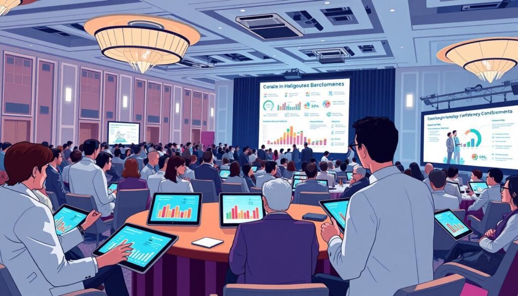 Data-driven benchmarks for cardiovascular conferences
