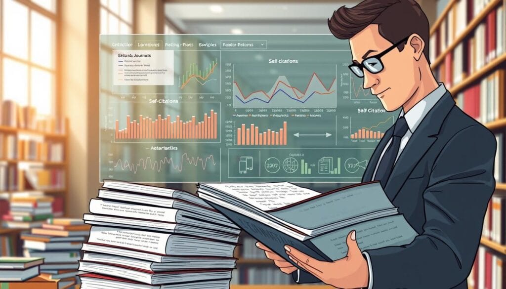 Journal citation manipulation analysis