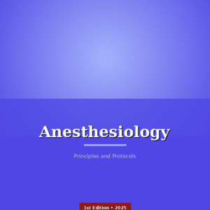 Anesthesiology textbook cover by NeuCitePress
