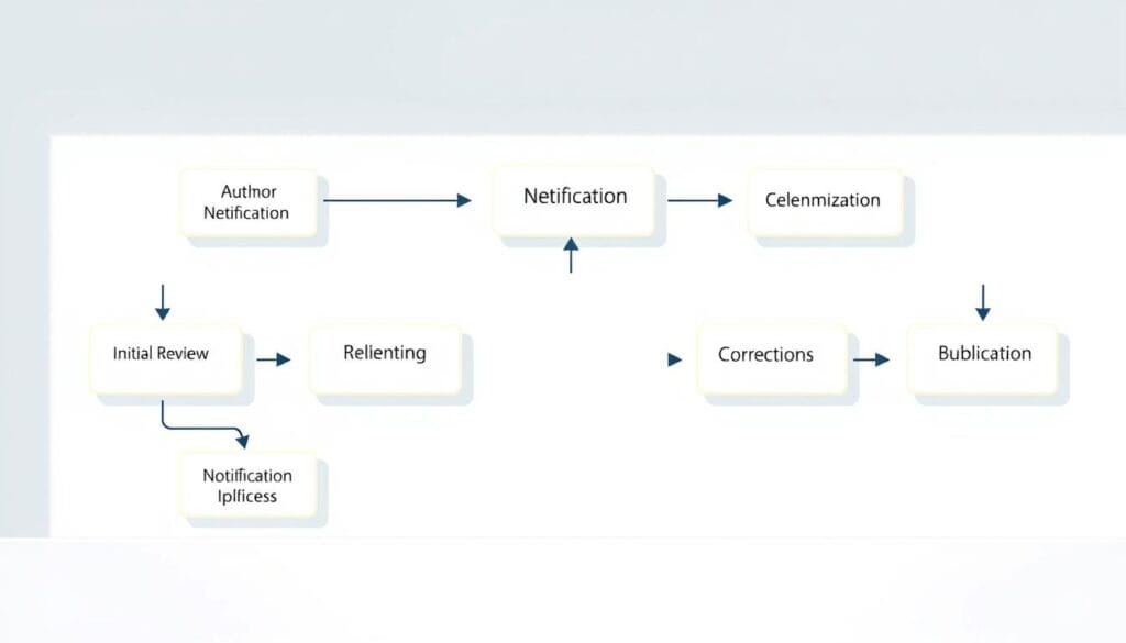 publication correction process flowchart publication correction process flowchart