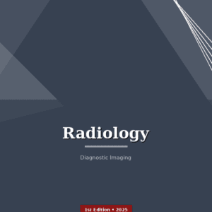 Radiology textbook cover by NeuCitePress