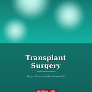 Transplant Surgery textbook cover by NeuCitePress