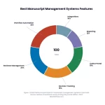 Best Journal Manuscript Management Systems Compared (2025) 5 Donut chart: Best Journal Manuscript Management Systems Compared 2025